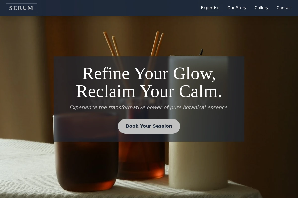 Serum Aromatherapy Wellness Parlor