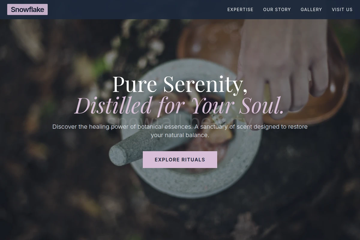 Snowflake Aromatherapy Wellness Parlor