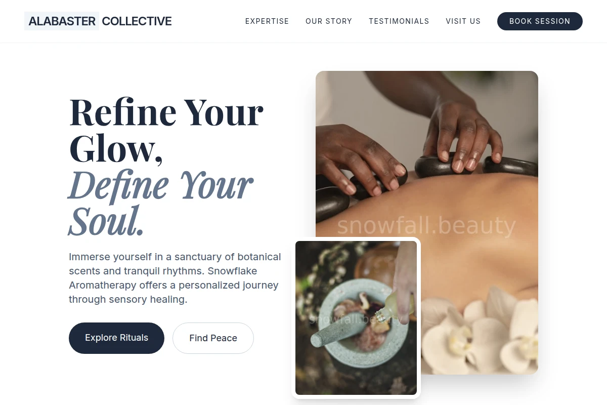 Snowflake Aromatherapy Wellness Parlor