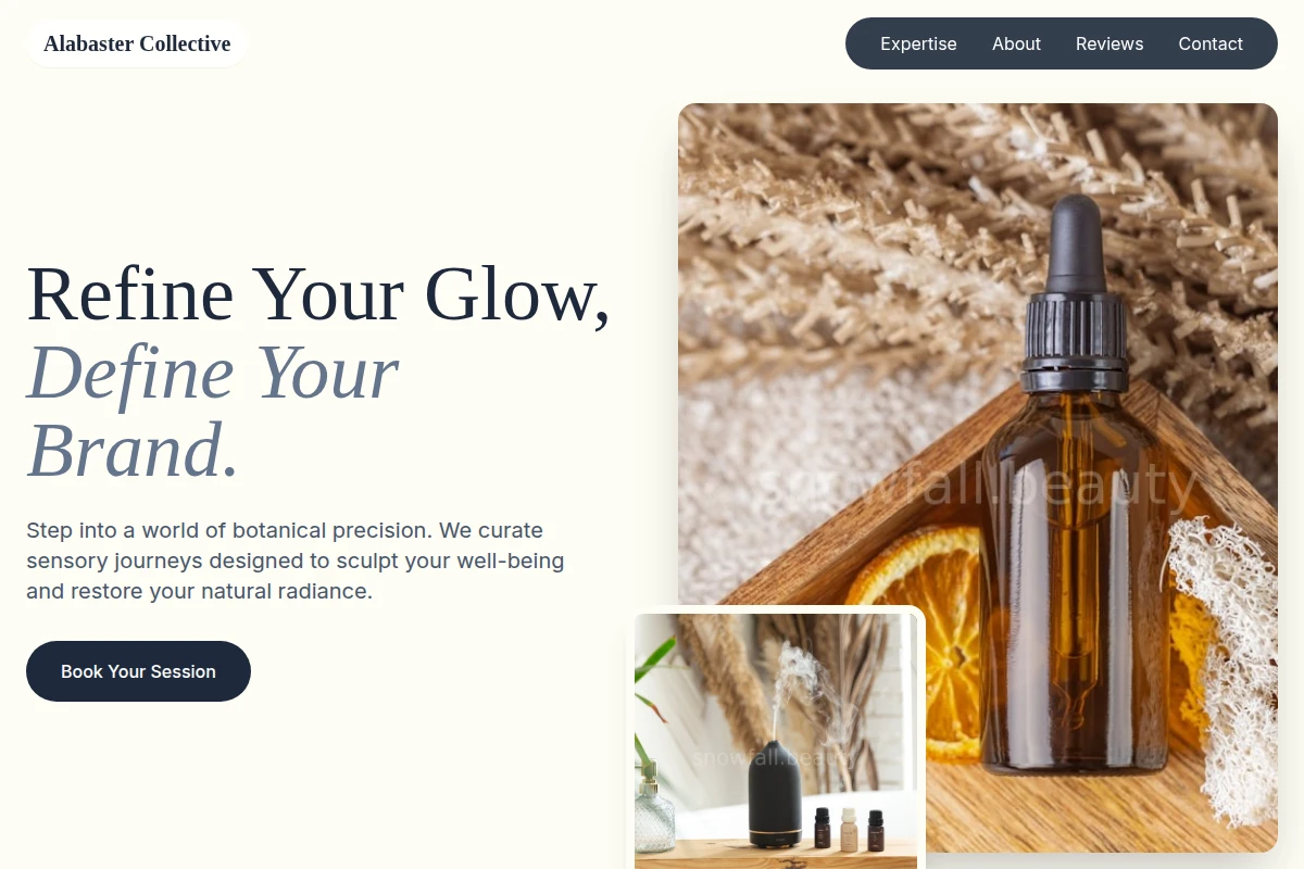 Sculpted Aromatherapy Wellness Parlor