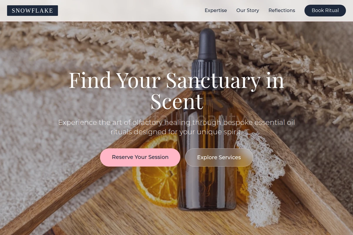 Snowflake Aromatherapy Wellness Parlor