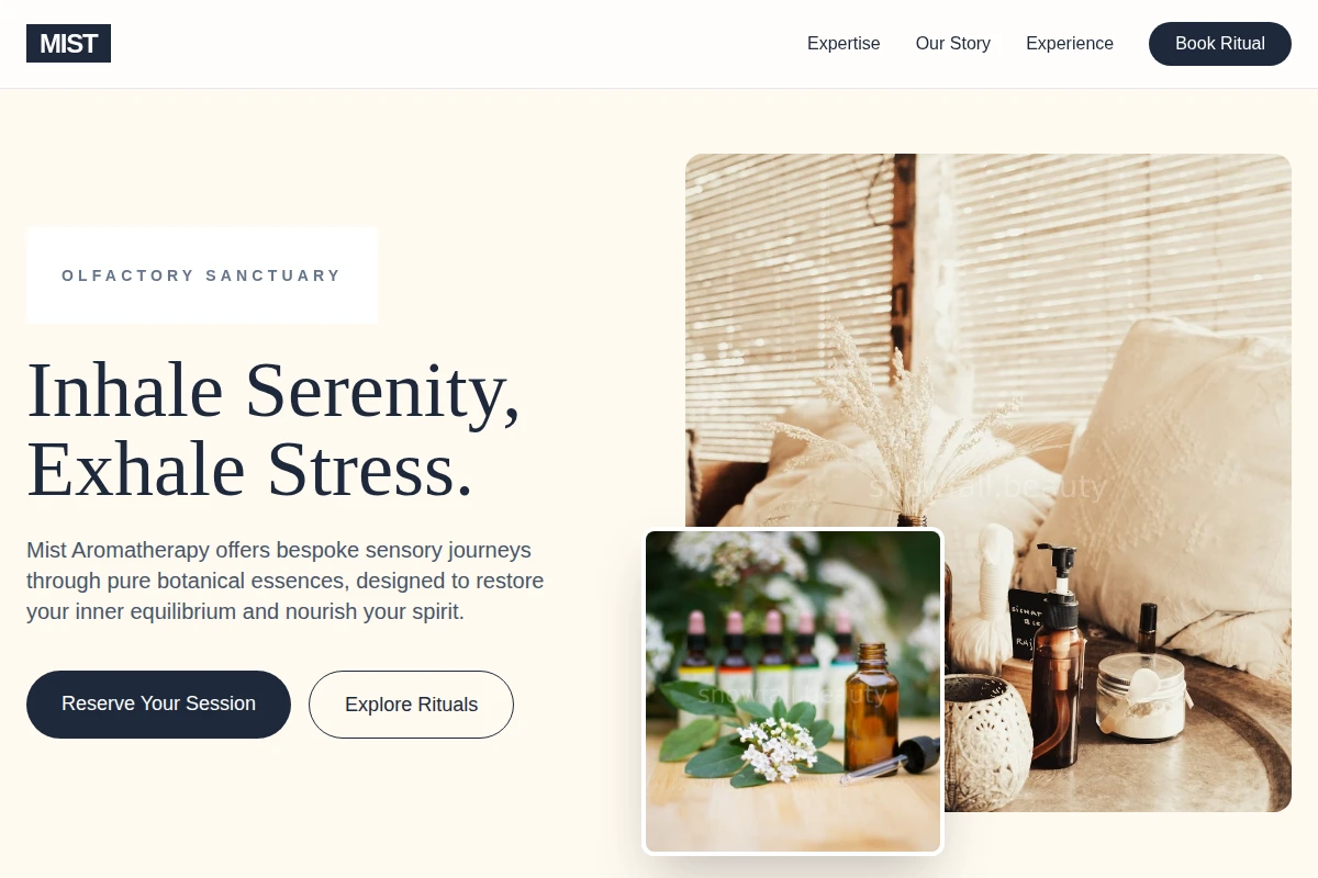 Mist Aromatherapy Wellness Parlor