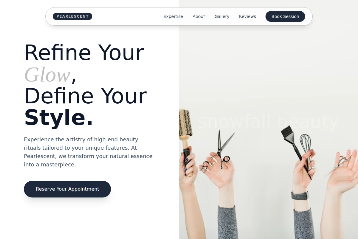 Pearlescent Beauty Salon