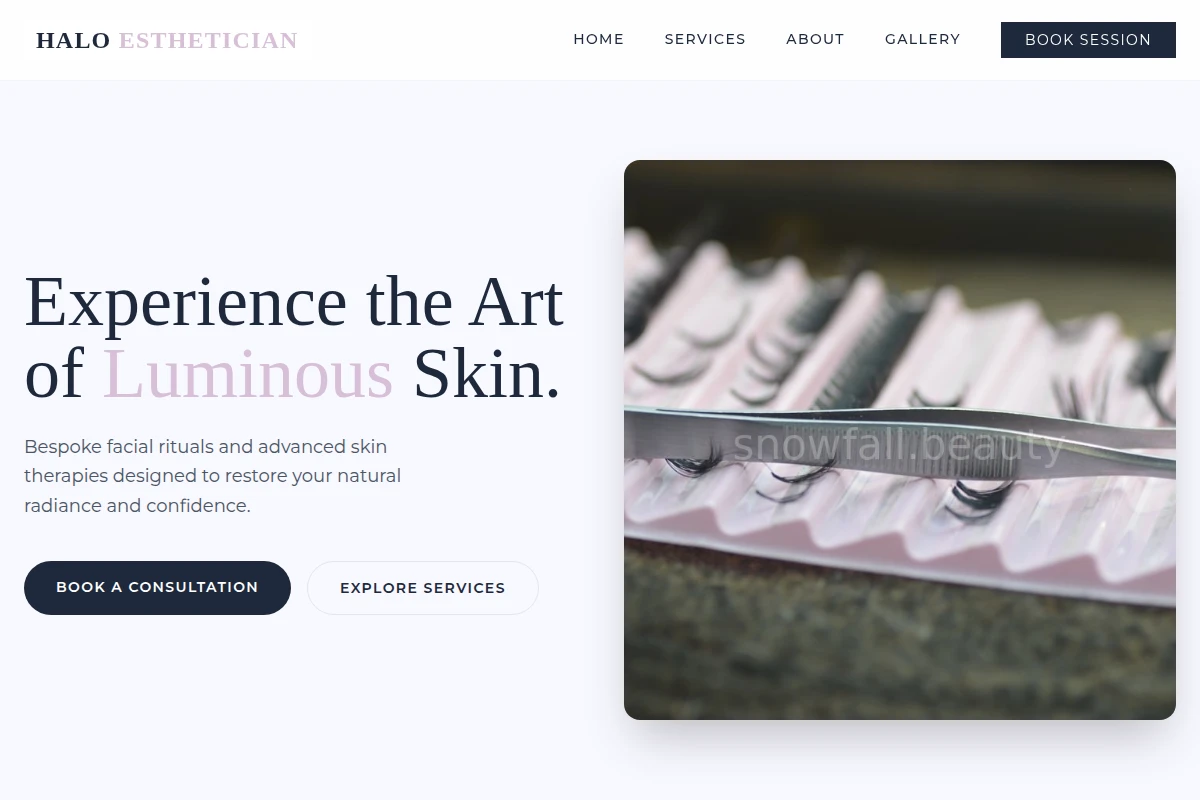 Halo Esthetician