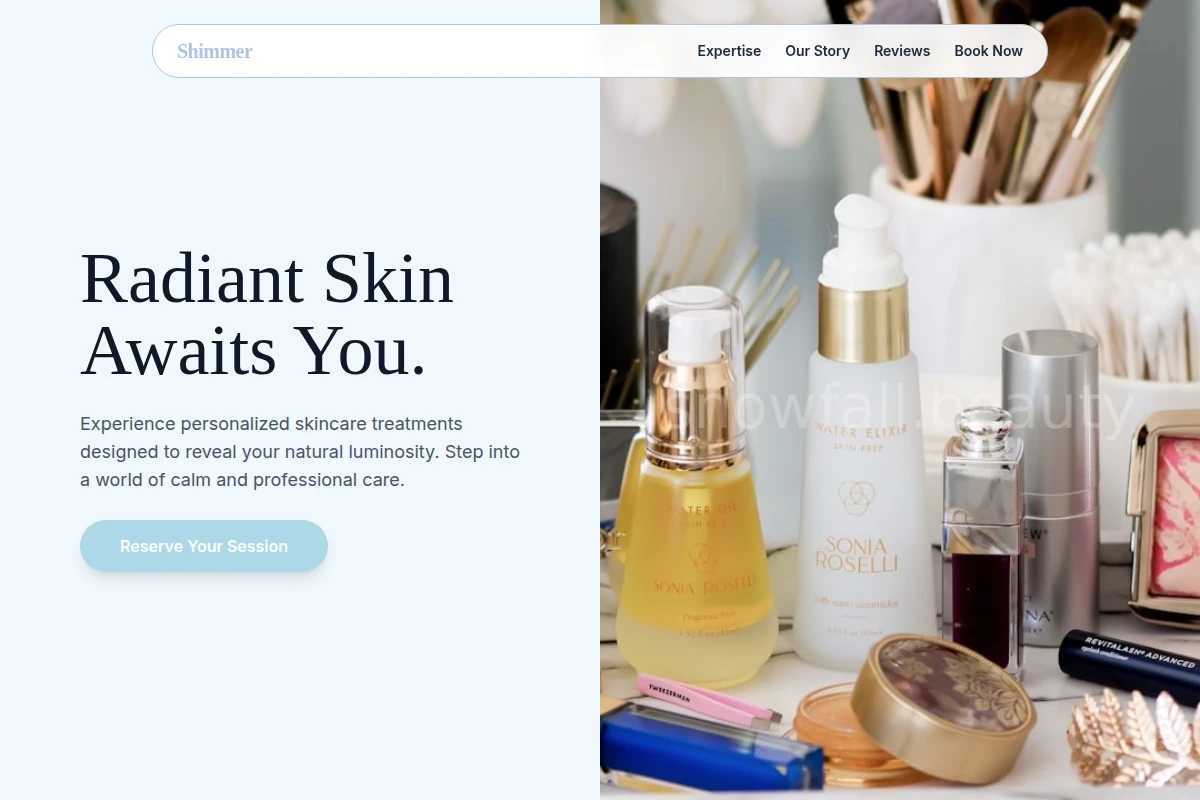 Shimmer Esthetician