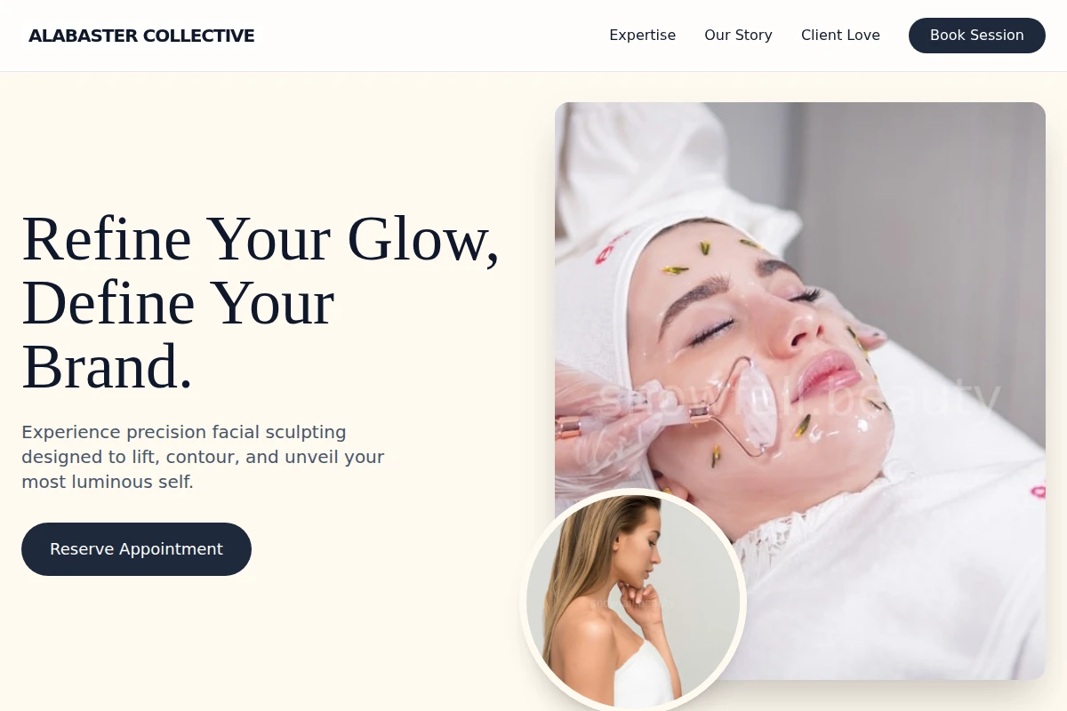 Sculpted Facial