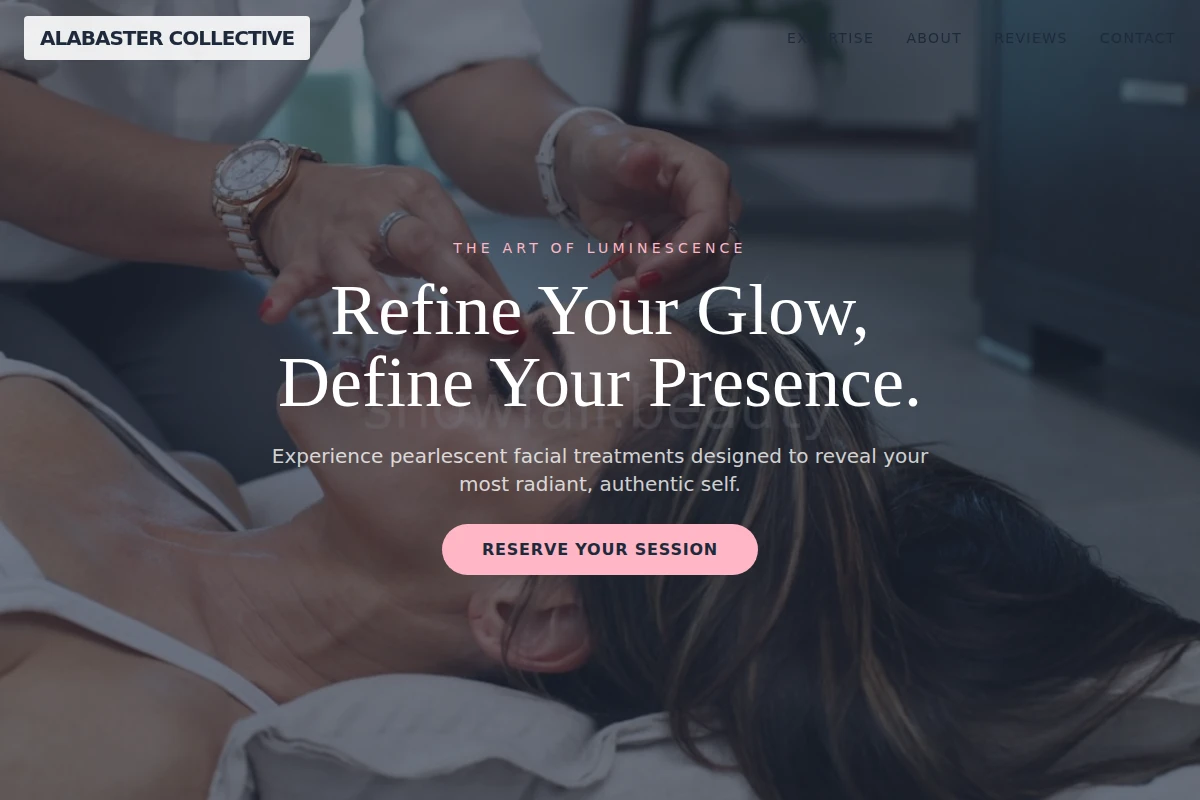 Pearlescent Facial